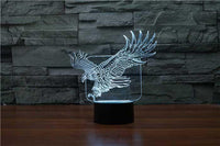 Eagle 3D Illusion Lamp