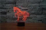 Galloping Horse 3D Illusion Lamp