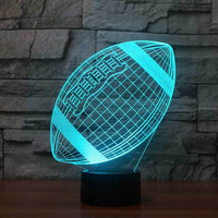 Football 3D Illusion Lamp