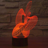 Artistic 3D Illusion Lamp