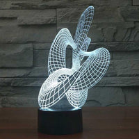 Artistic 3D Illusion Lamp