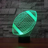 Football 3D Illusion Lamp