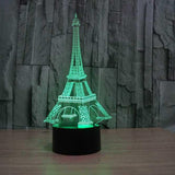 Eiffel Tower 3D Illusion Lamp