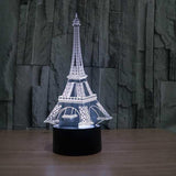 Eiffel Tower 3D Illusion Lamp