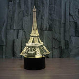 Eiffel Tower 3D Illusion Lamp